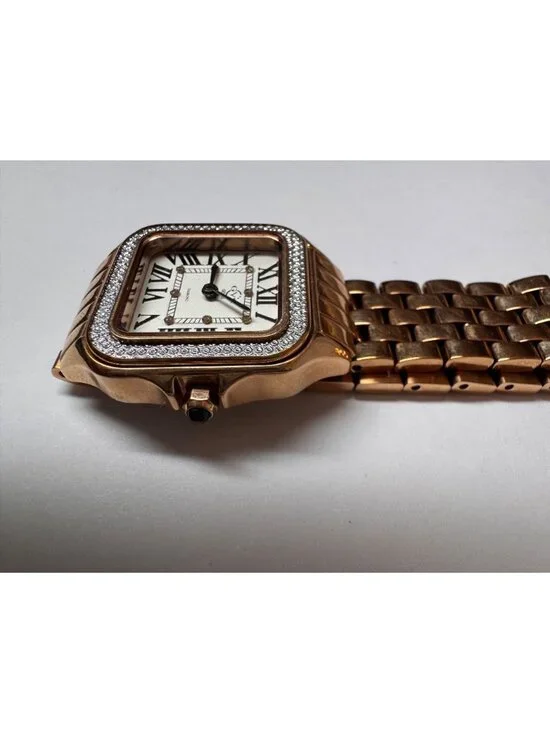 GV2 Gevril Milan 12101 Diamond Watch Rose Gold Swiss Quartz 027/500 Working - Picture 6 of 13